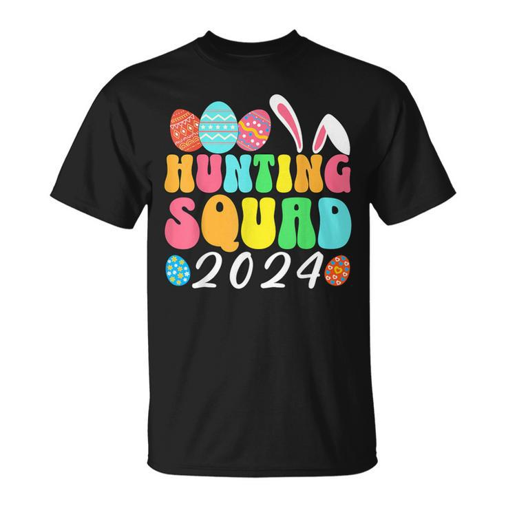 Egg Hunting Squad 2024 Easter Egg Hunt Family Matching Group T-Shirt