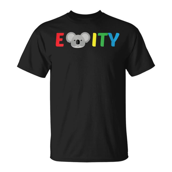 Ekoalaity Koala Equality Lgbt Community Animal Pun T-Shirt