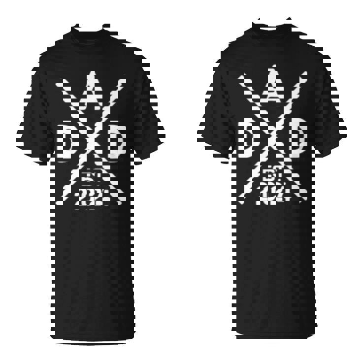 El Logotipo De Dad Est 2024 Saltire Dad 24 Sube De Nivel A Papá 2024 Sudadera Camiseta unisex