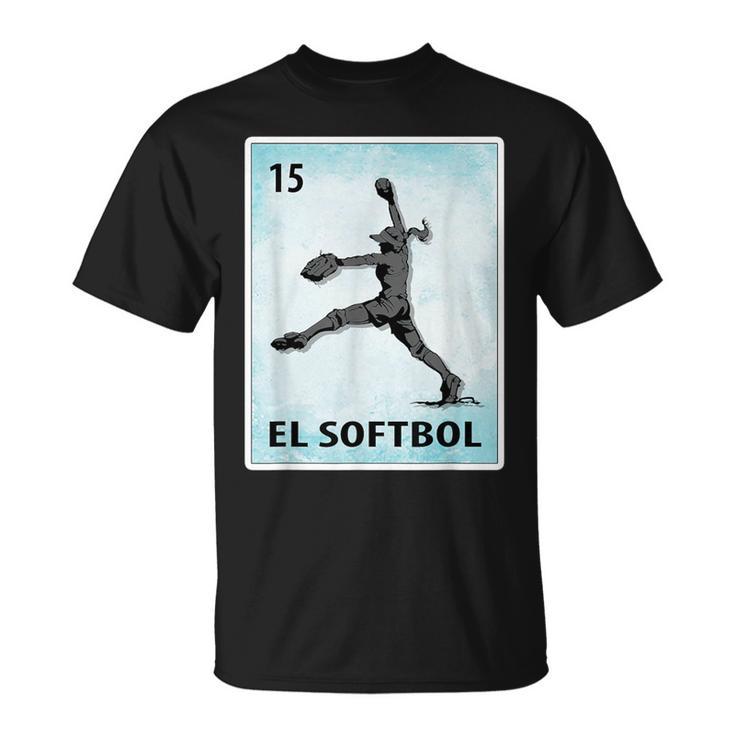 El Softbol Mexican Softball Cards T-Shirt