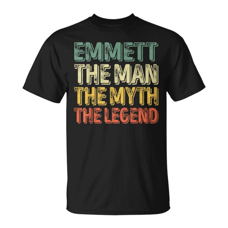 Emmett The Man The Myth The Legend First Name Emmett T-Shirt