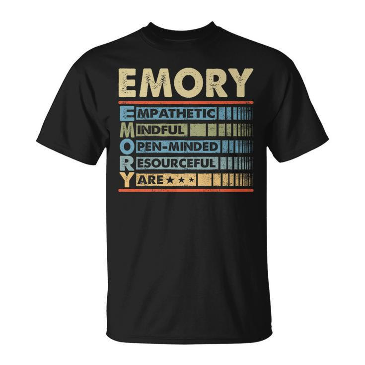 Emory Family Name Emory Last Name Team T-Shirt