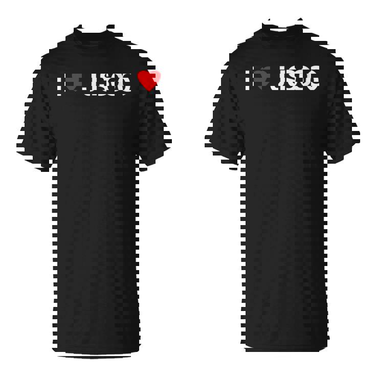 Me Encanta Jisoo Camiseta unisex
