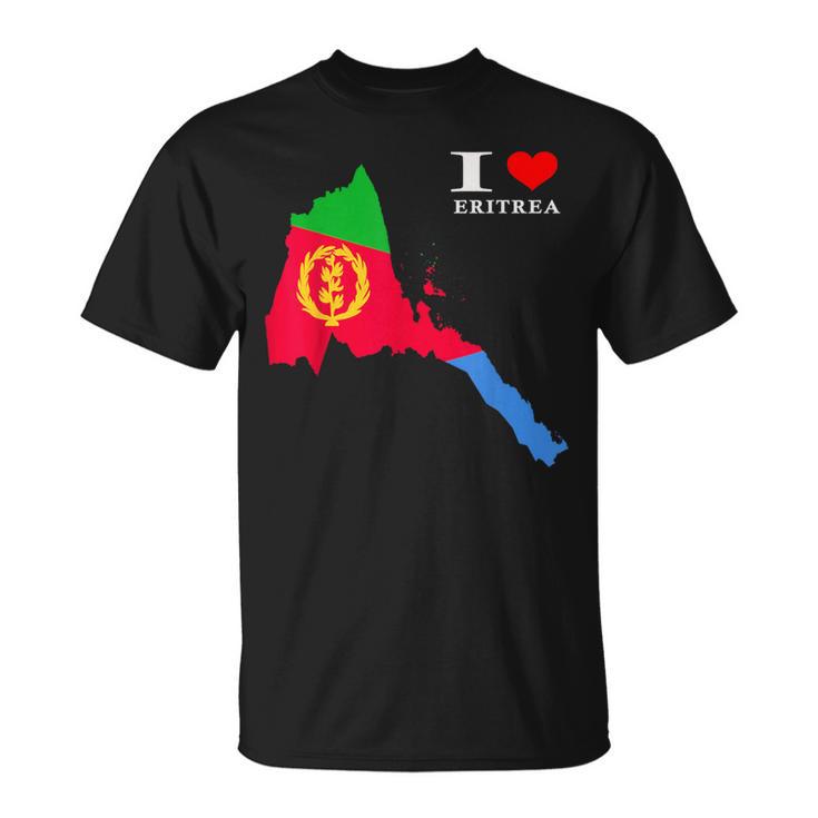 Eritrean Map Flag T-Shirt