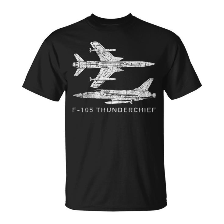 F-105 Thunderchief Fighter-Bomber Plane T-Shirt