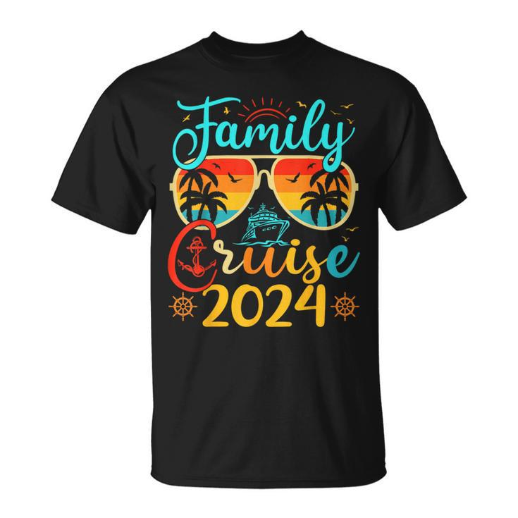 Family Cruise 2024 Summer Vacation Matching Family Cruise T-Shirt