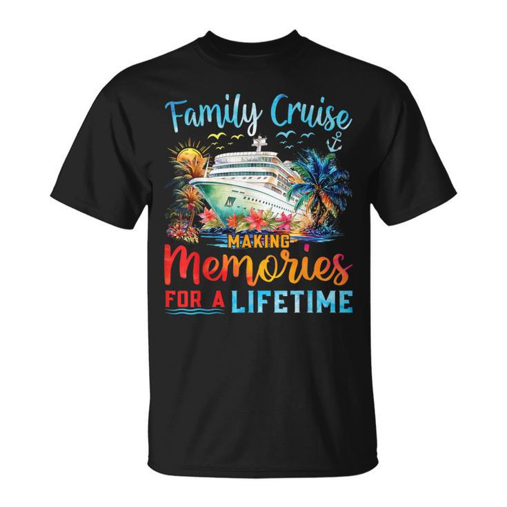 Family Cruise 2024 Family Summer Vacation Matching Cruise T-Shirt