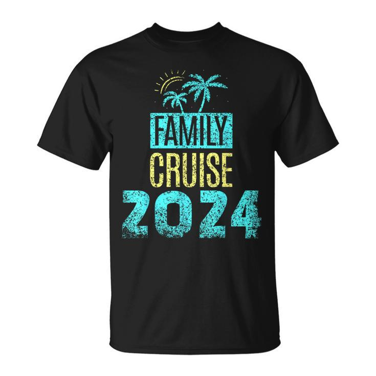 Family Cruise 2024 Travel Ship Vacation T-Shirt