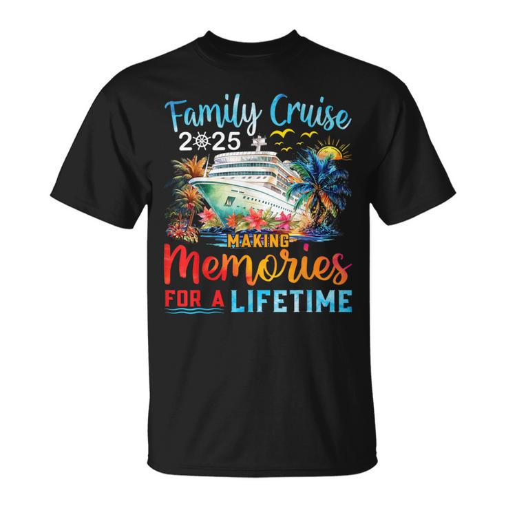 Family Cruise 2025 Family Matching Cruise Vacation Party T-Shirt