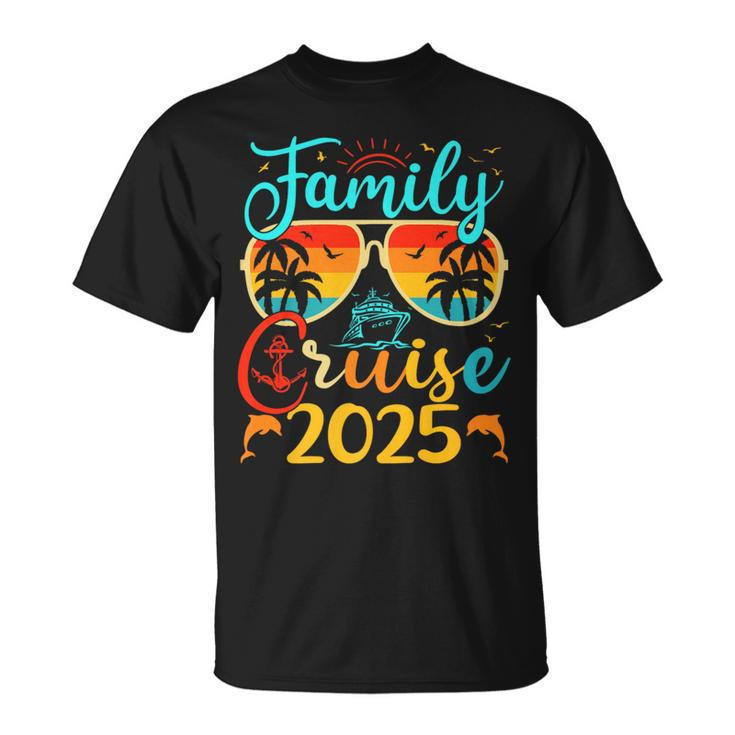 Family Cruise 2025 Summer Vacation Matching Family Cruise T-Shirt