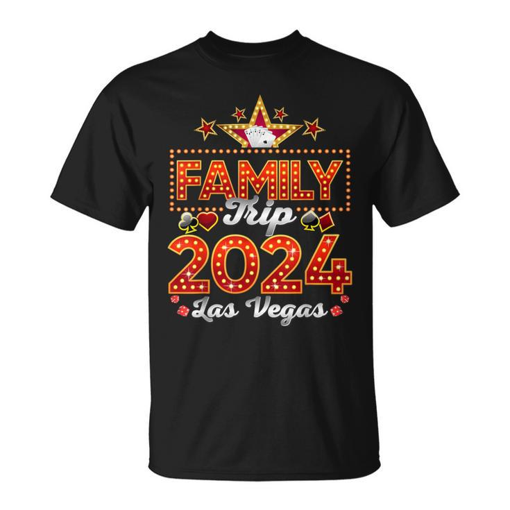 Family Trip 2024 Las Vegas Vacation 2024 Matching Group T-Shirt