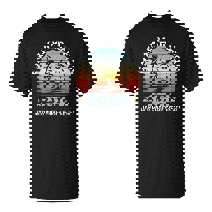Family Vacation 2024 Beach Matching Summer Vacation 2024 T-Shirt