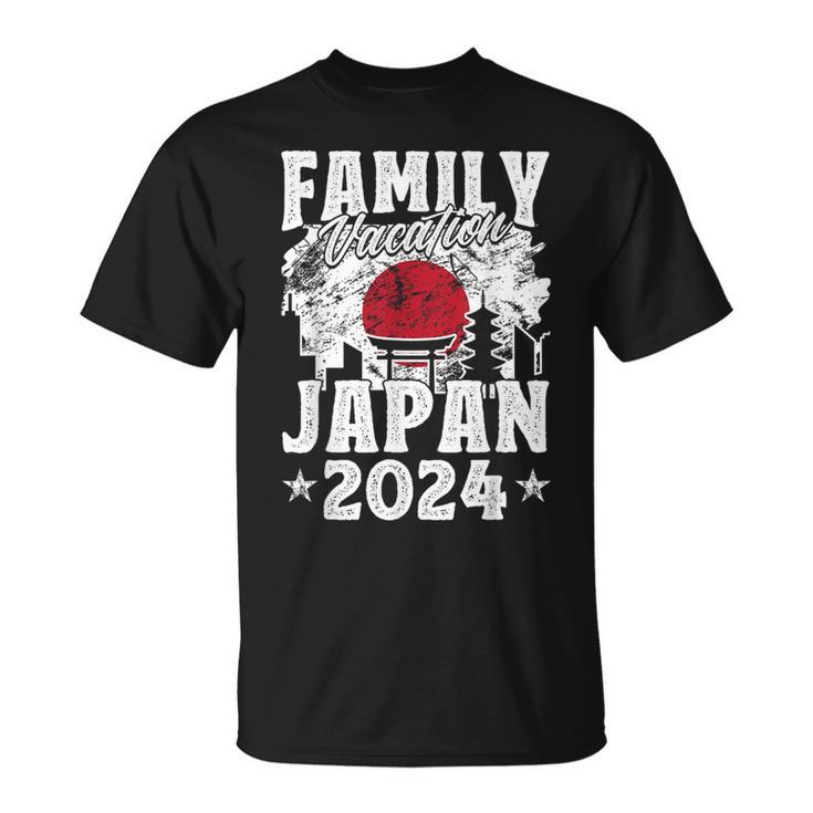 Family Vacation Japan 2024 Summer Vacation T-Shirt | Seseable UK