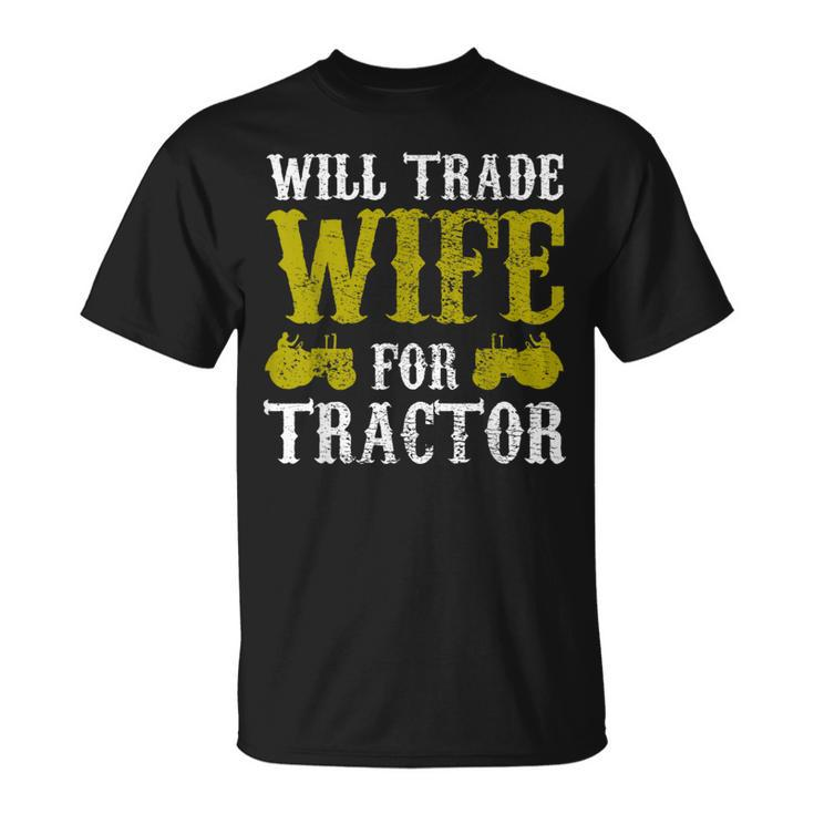 Farmer Tractor Rancher Tractors Lover Vintage T-Shirt