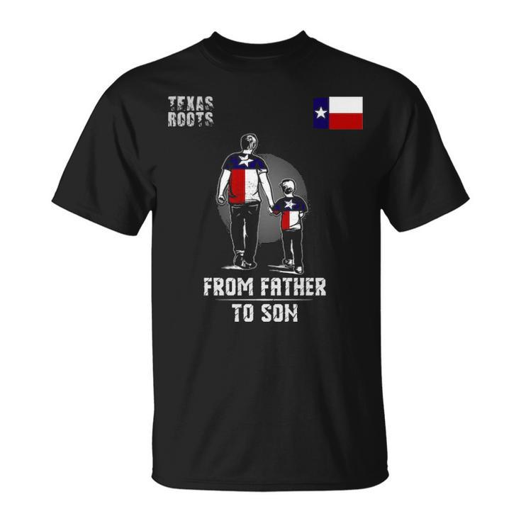 Father To Son Texas T-Shirt