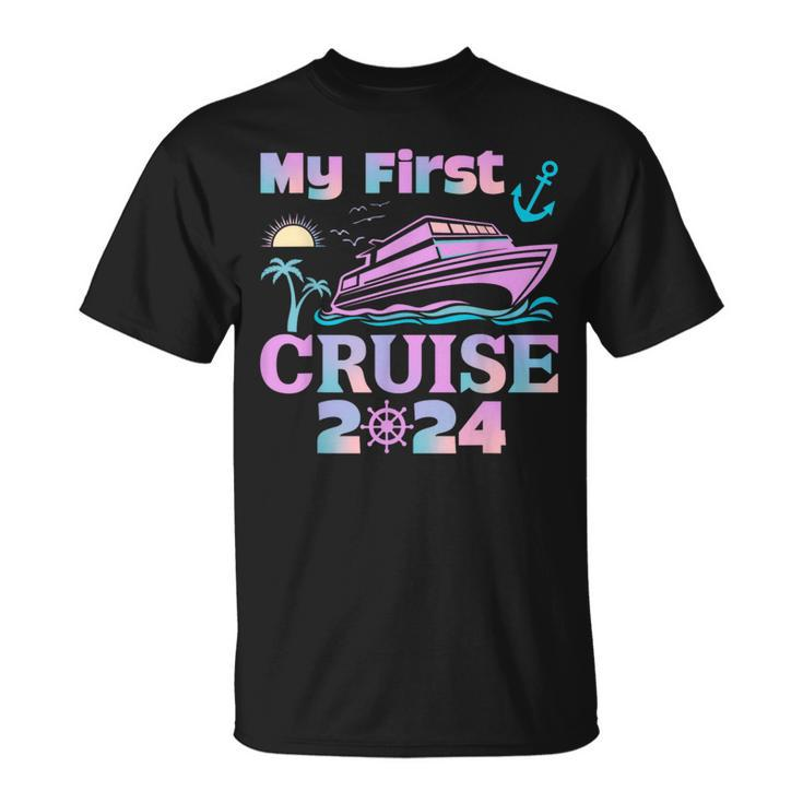 My First Cruise 2024 Matching Family Cruise T-Shirt