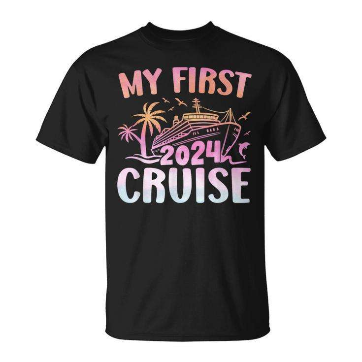 My First Cruise 2024 Vacation Matching Family Cruise Ship T-Shirt