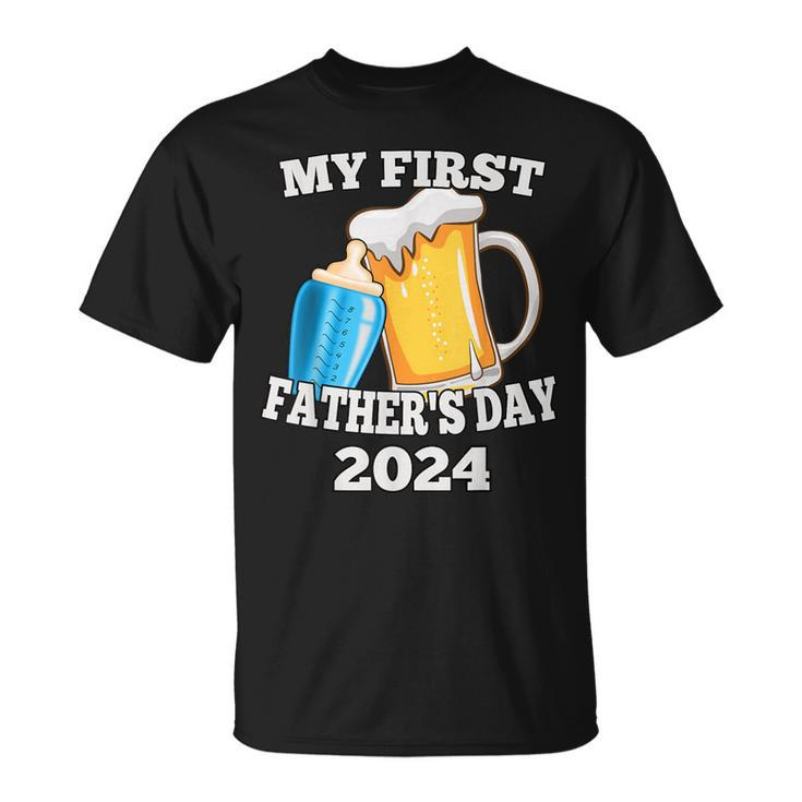 My First Father's Day As A Dad Father's Day 2024 Best T-Shirt