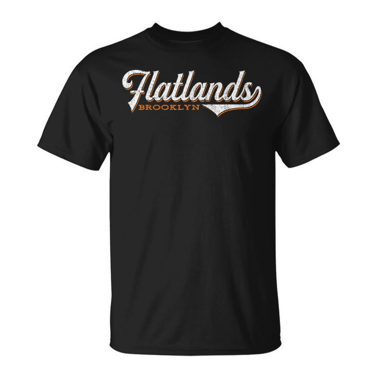 Flatlands Brooklyn Retro New York City T-Shirt