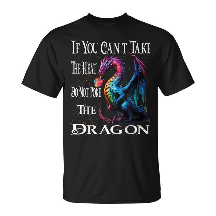 Flying Mythical Creature Cool Dragon Flame-Spewing Dragon T-Shirt