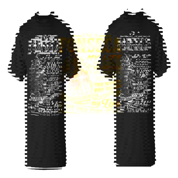 Fonseca Family Name Fonseca Last Name Team T-Shirt