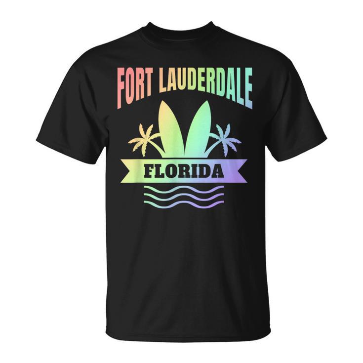 Fort Lauderdale Souvenir Vacation T-Shirt