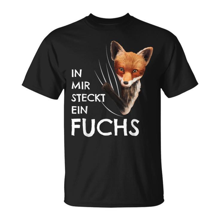 Fox Costume Children's Clothing In Mir Steckt Ein Fuchs T-Shirt