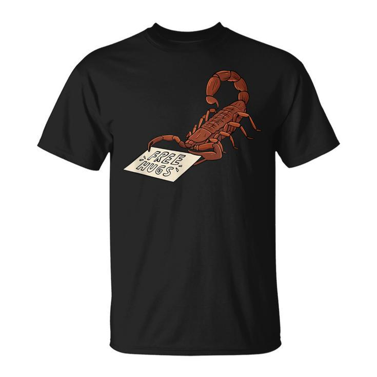 Free Hugs Scorpion For A Toxic Animal Lover T-Shirt