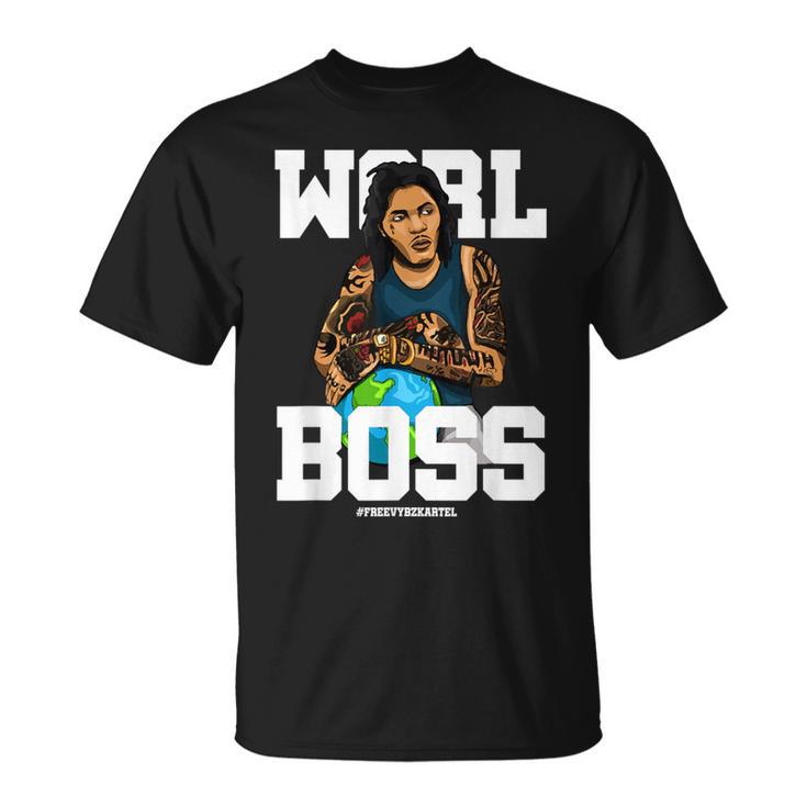 Free Worl Boss Kartel Music Lover T-Shirt