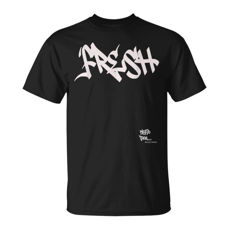 Fresh Graphic Hip Hop Rap 80S 90S Urban Merch Inspired T-Shirt