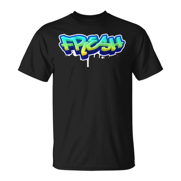 Fresh Old School Graffiti Style  Graffiti Graphic T-Shirt