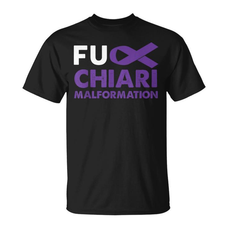 Fuck Chiari Malformation Awareness Support Survivor T-Shirt