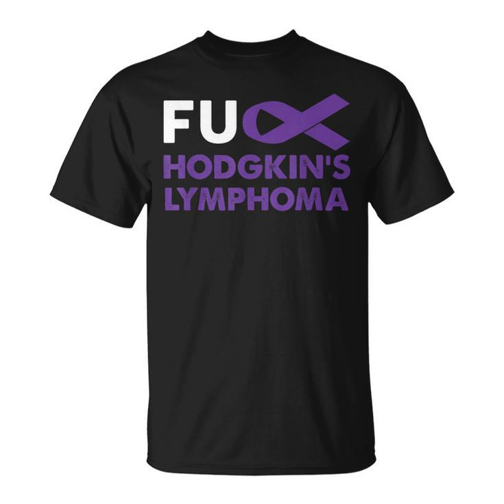 Fuck Hodgkin's Lymphoma Awareness Support Survivor T-Shirt