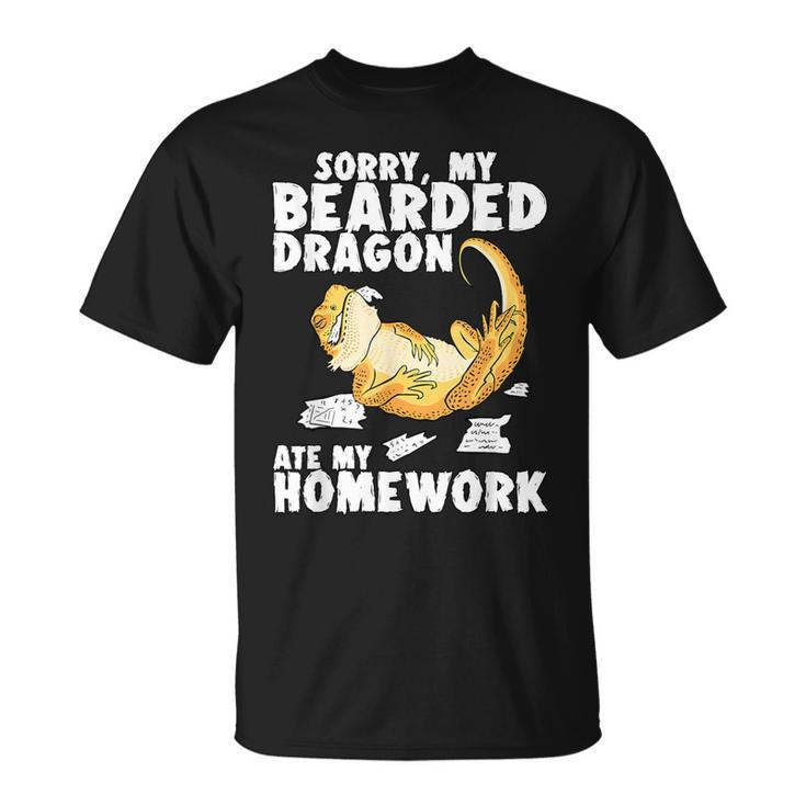 Bearded Dragon Reptile Lizard Bearded Dragon T-Shirt
