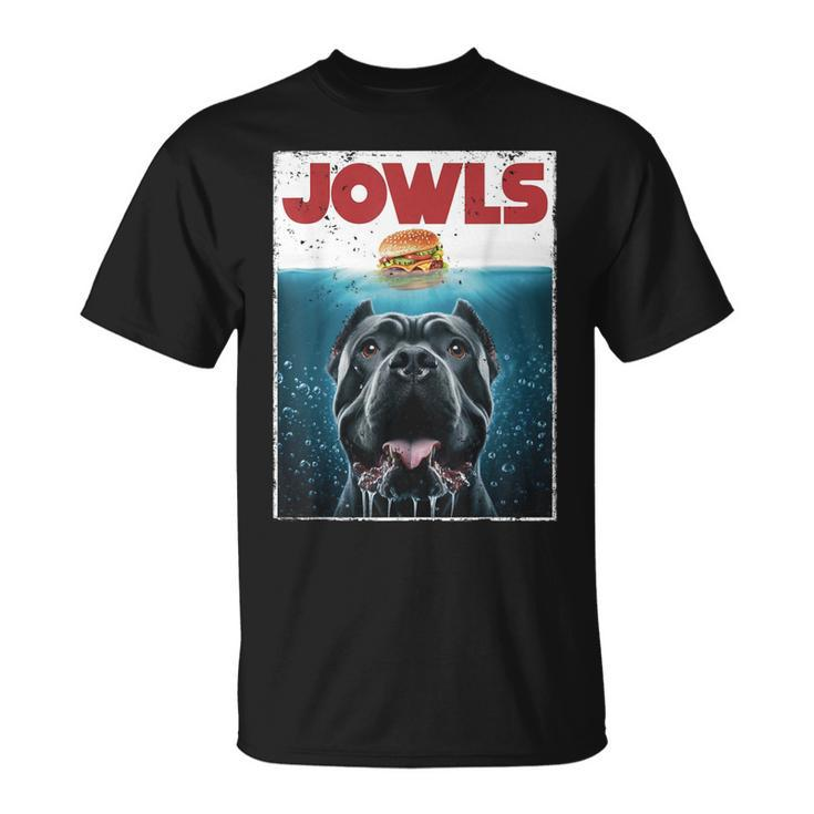 Cane Corso Jowls Top Drool Burger Dog Mom Dog Dad T-Shirt