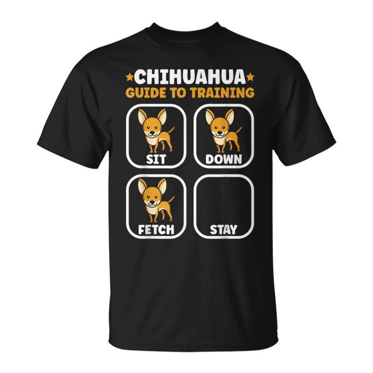Chihuahua Guide To Training Dog Owner Chihuahua T-Shirt