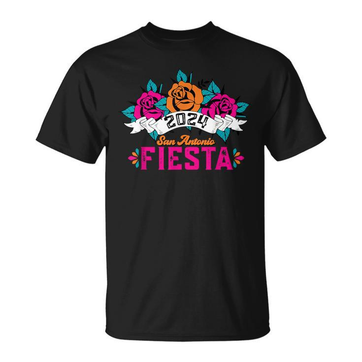 Cinco De Mayo Fiesta San Antonio 2024 Let's Fiesta T-Shirt