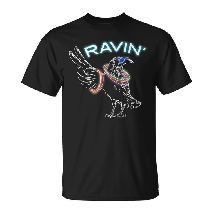 Clubbing Rave Party Raven Rave T-Shirt