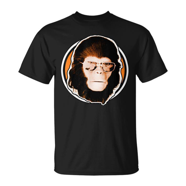 Cornelius In Shades Apes Nerd Geek Vintage Graphic T-Shirt