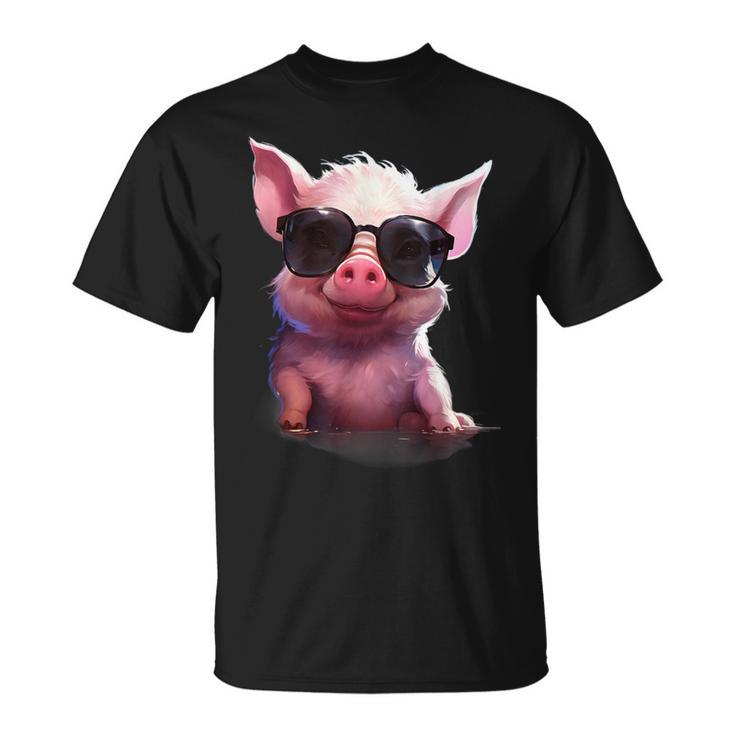 Dressed Up Pig T Shirt Thegiftio UK