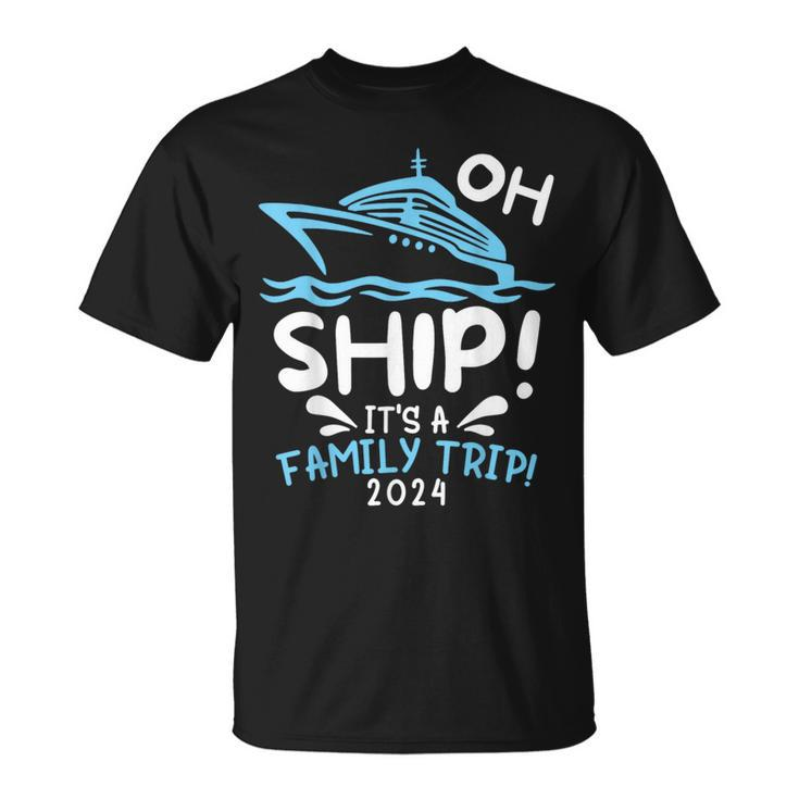 Family Cruising Trip 2024 Reunion Vacation Party T-Shirt