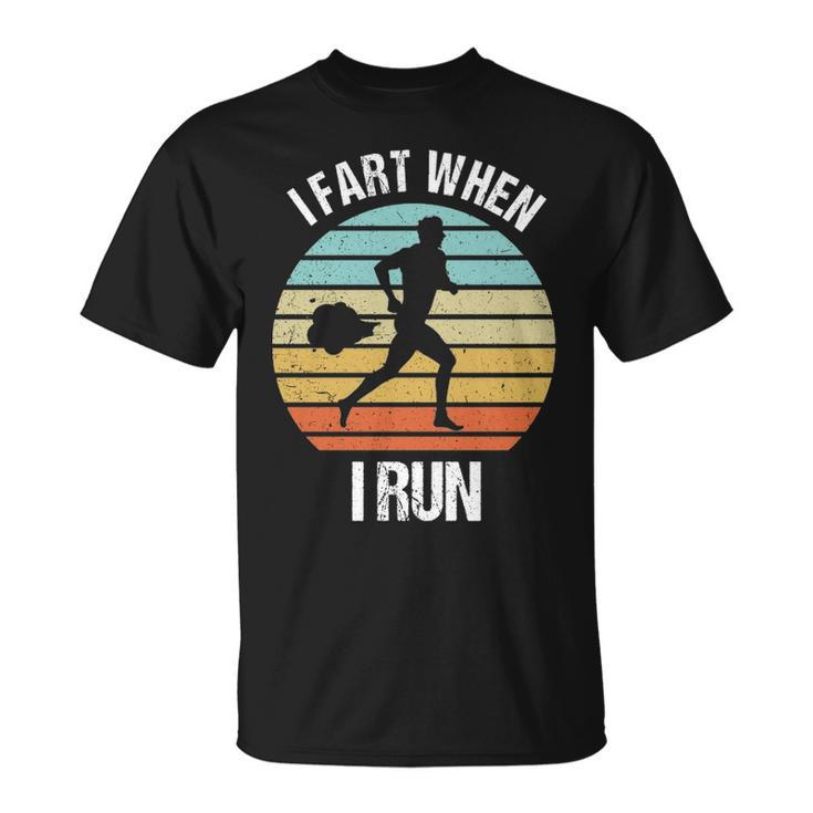 I Fart When I Run Running T-Shirt