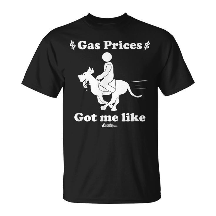 Great Dane Gas Prices Top Great Dane  Dog T-Shirt