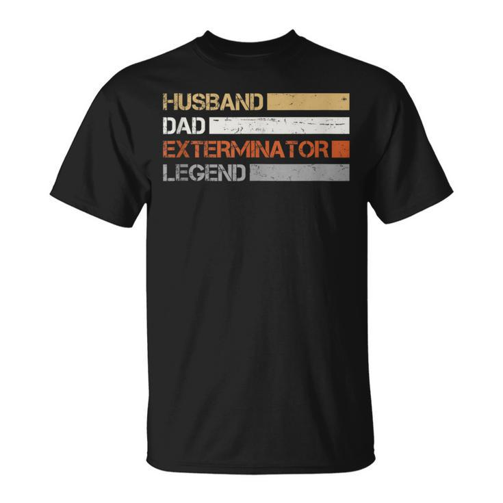 Husband Dad Exterminator Accessories Joke T-Shirt