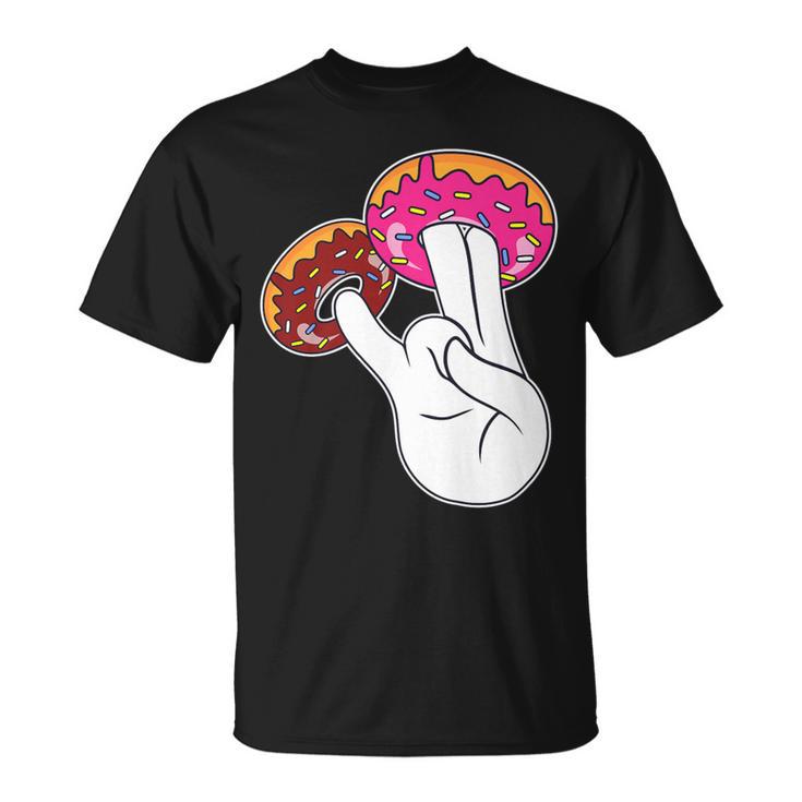 Inappropriate And Embarrassing Dirty Adult Humor Donut T-Shirt