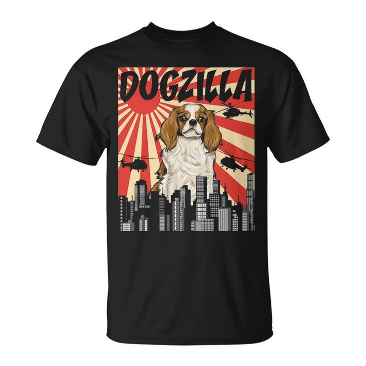 Japanese Dogzilla Cavalier King Charles Spaniel T-Shirt