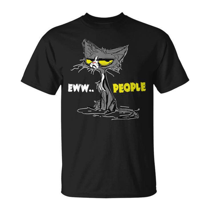 Kitty Eww People Kitten Cat T-Shirt