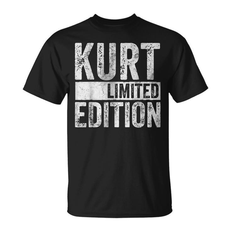 Personalized Name Joke Kurt Limited Edition T-Shirt