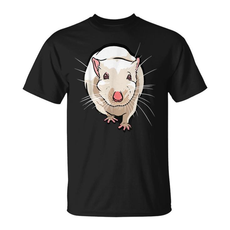 Rat Face For Rats Mouse & Rodent Lovers T-Shirt