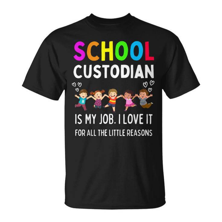 School Custodian Appreciation Back To School T-Shirt